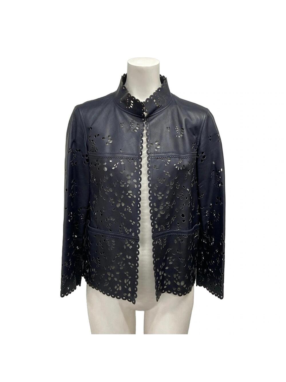 Chanel Dark Navy Lambskin Women's #342391C13B